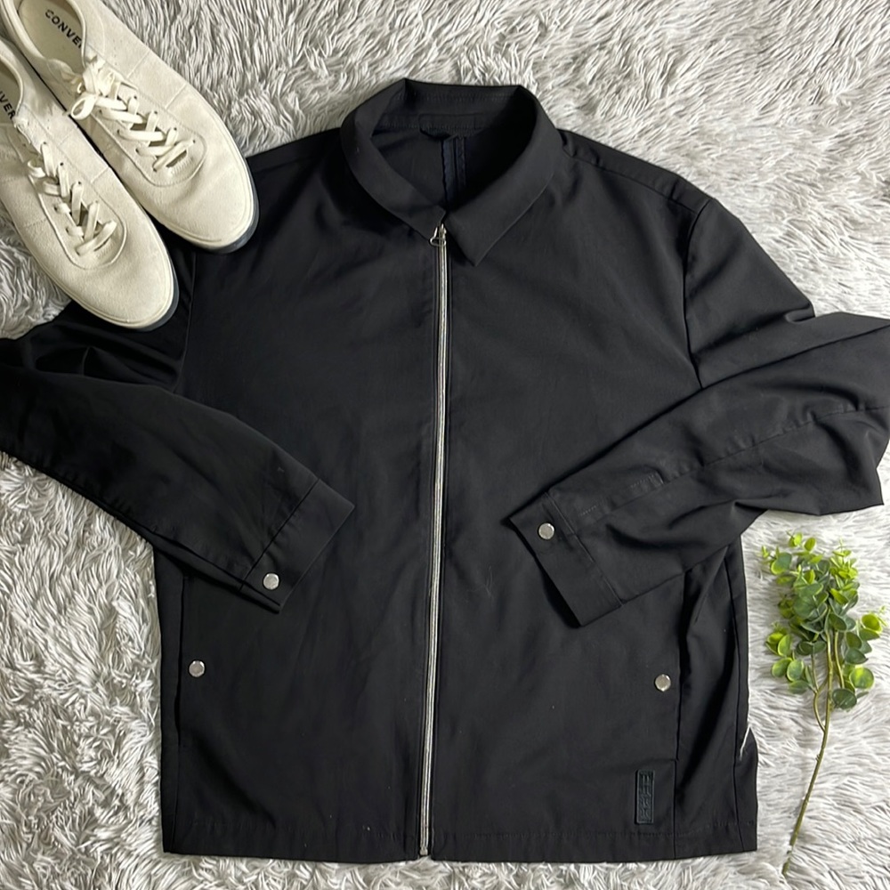 Hugo Boss Black Lightweight Zip Shirt Jacket